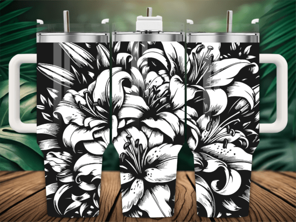 Botanical Floral Lily