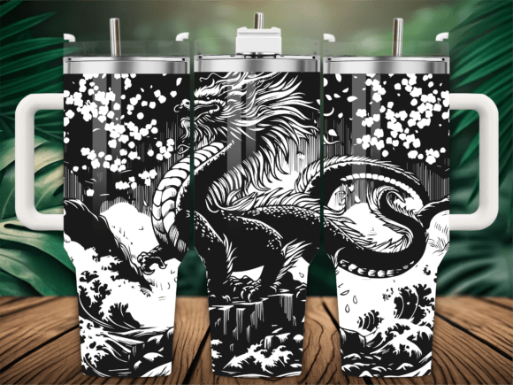 Cherry Blossom Dragon