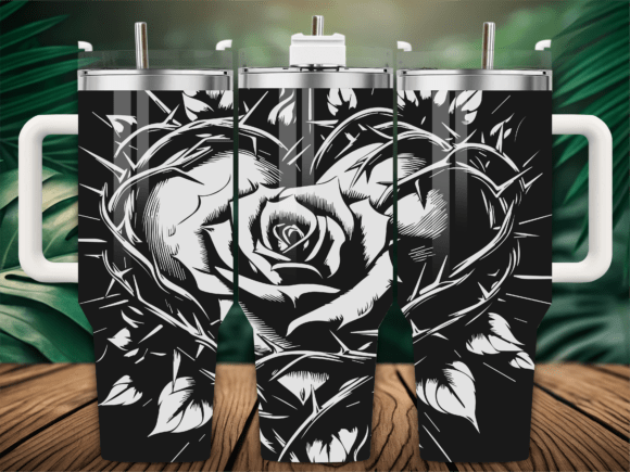 Heart Floral Roses