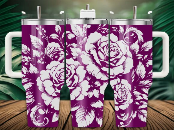 Purple Garden Rose
