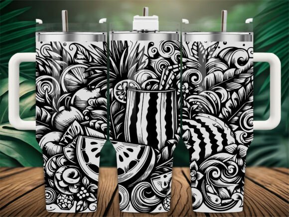 Tropical Fruit Doodle Review