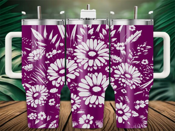 Wildflower Garden Embroidery Design